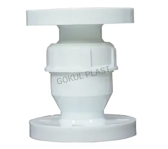 PP Non Return Valve Flange End